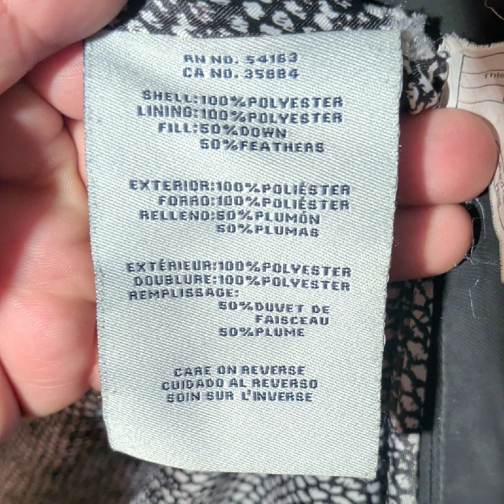 Cole Haan Women's Black Puffer Jacket with Gold Accents - Picture 10 of 10